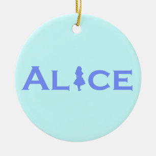 Alice Ceramic Tree Decoration