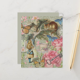 Alice Cheshire Cat Wonderland Tree Garden