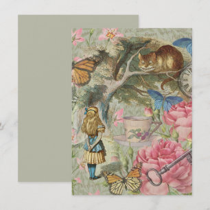 Alice Cheshire Cat Wonderland Tree Garden