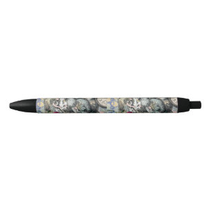 Alice Classic Wonderland Dodo Tenniel Art Black Ink Pen