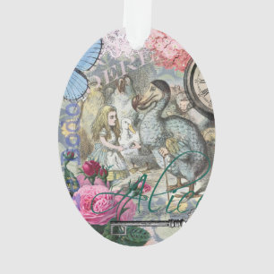 Alice Classic Wonderland Dodo Tenniel Art Ornament