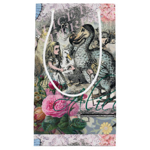 Alice Classic Wonderland Dodo Tenniel Art Small Gift Bag