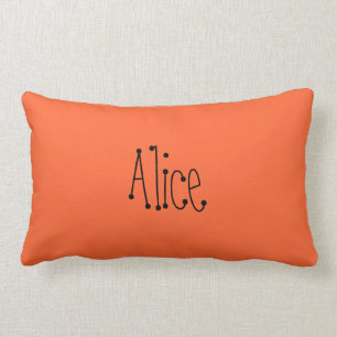 Alice Custom Name Pillow