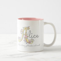 Alice decorative name and meaning mug