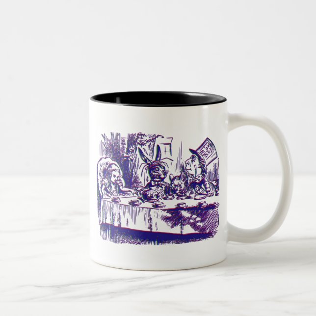 Alice Disco Two-Tone Coffee Mug (Right)
