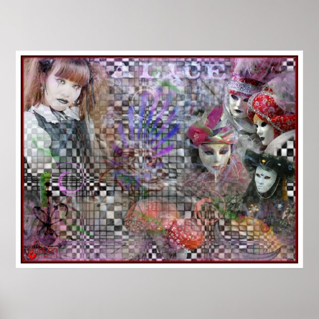 Alice Dreams in Colour Poster (Front)