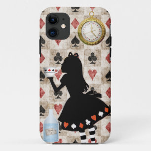 Alice Drinking Tea iPhone 11 Case