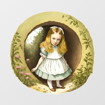 Alice Enters Wonderland - Wall Decal
