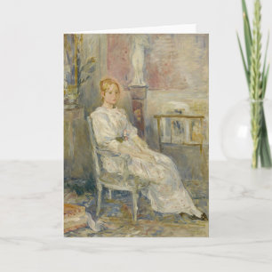 Alice Gamby Dans le Salon   Berthe Morisot Card