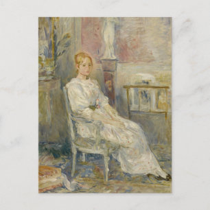 Alice Gamby Dans le Salon   Berthe Morisot Postcard