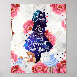 Alice - Im Not Crazy  Poster