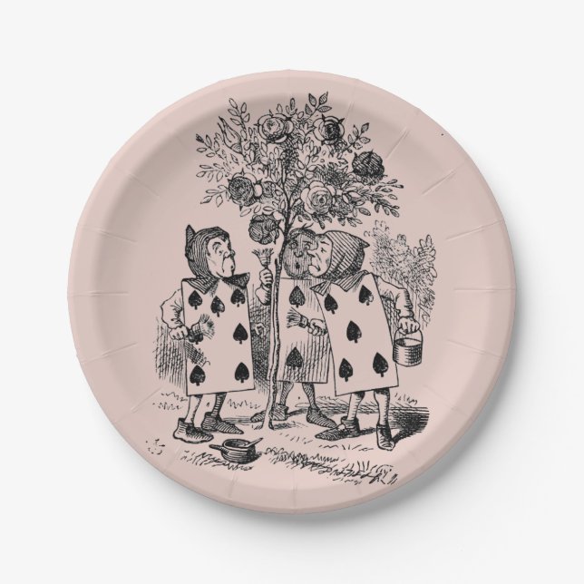 Alice im Wunderland - Alice in Wonderland Paper Plate (Front)