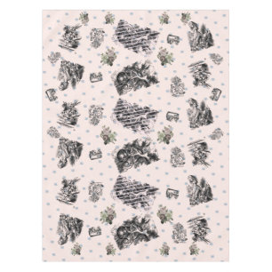 Alice im Wunderland - Alice in Wonderland pastel Tablecloth