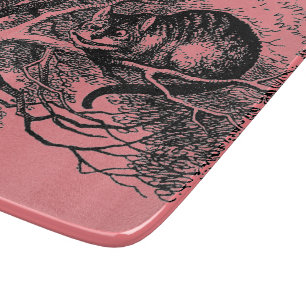 Alice im Wunderland Katze Alice in Wonderland Cat Cutting Board