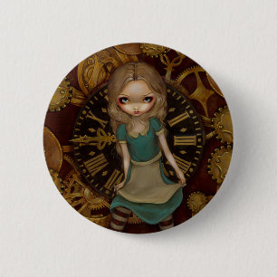 "Alice in Clockwork" Button