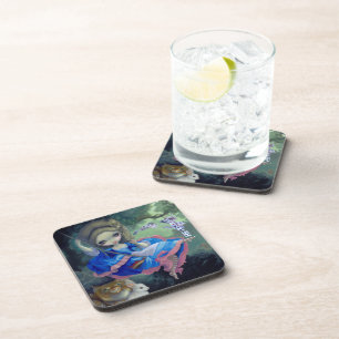 "Alice in Fragonard's Swing" Coasters