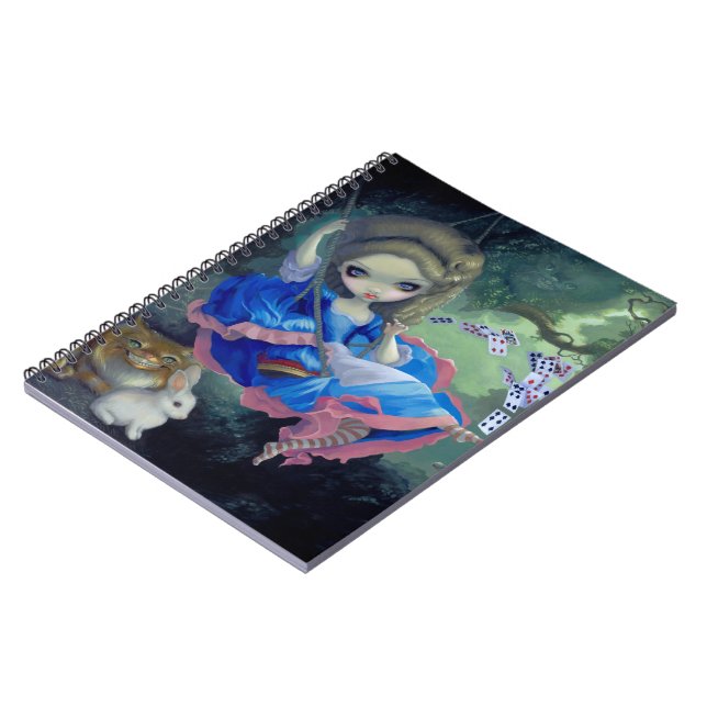 "Alice in Fragonard's Swing" Notebook (Left Side)