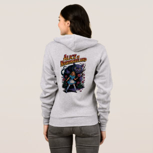 Alice in Nightmareland – Dark Cartoon Hoodie