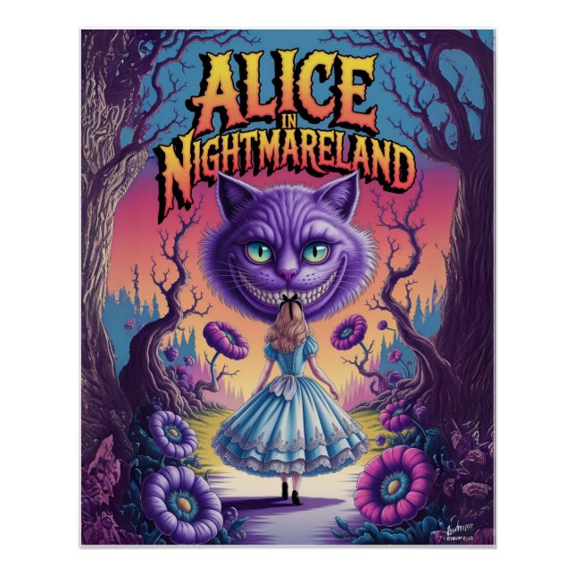 Alice in Nightmareland-Dark Fantasy Poster (Front)