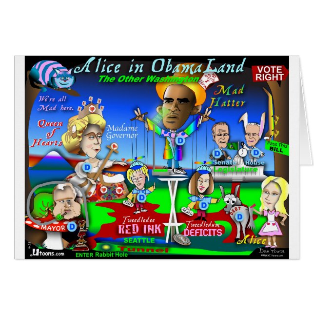 Alice in ObamaLand (Front Horizontal)