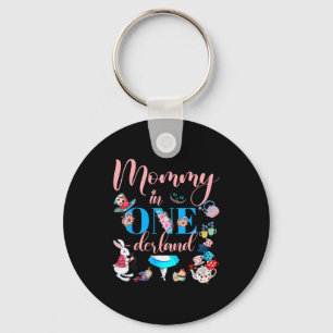 Alice In Onederland Family Mummy Of The Birthday G Key Ring