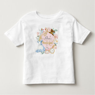 Alice in Onederland, Girl 1st birthday  Toddler T-Shirt
