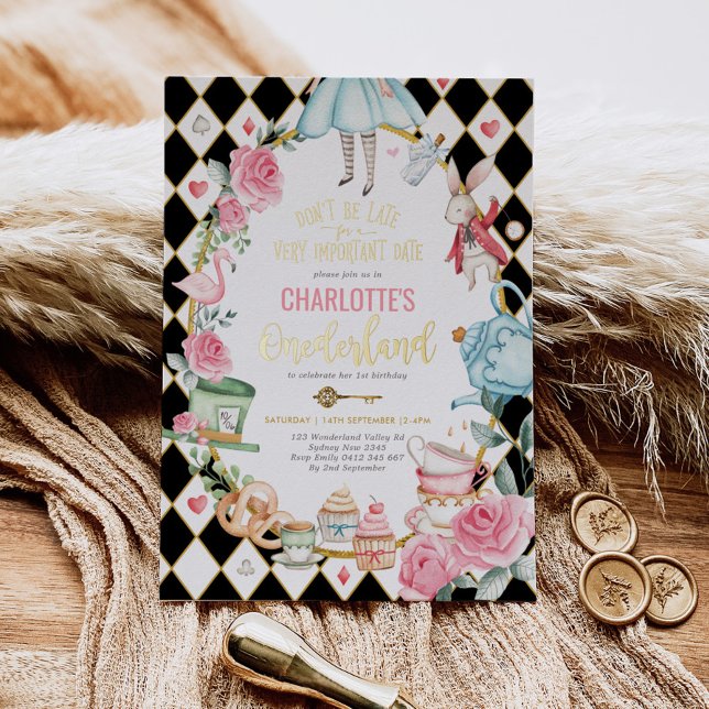 Alice in Onederland Mad Tea Party 1st Birthday (Creator Uploaded)