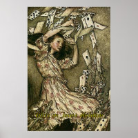 Alice in Texas Holdem Poker Poster