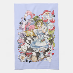 Alice in Winderland Towel