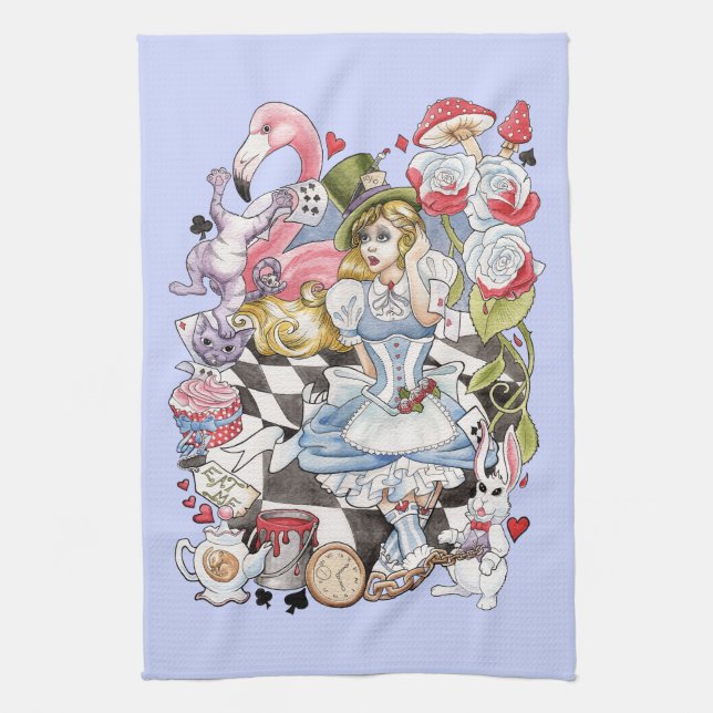 Alice in Winderland Towel (Vertical)