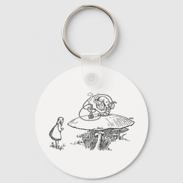 Alice in Wonderland 1 Key Ring (Front)