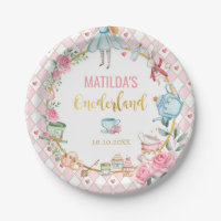 Alice in Wonderland 1st Birthday Onederland Favour