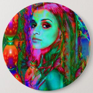 Alice in Wonderland 6 Cm Round Badge