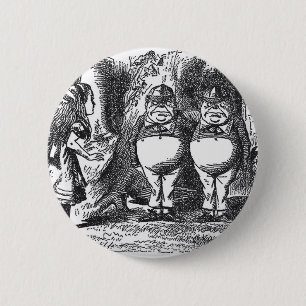 Alice in Wonderland 6 Cm Round Badge