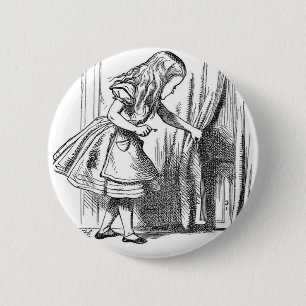 Alice in Wonderland 6 Cm Round Badge