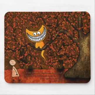 Alice in Wonderland - A Cheshire Cat Mouse Mat