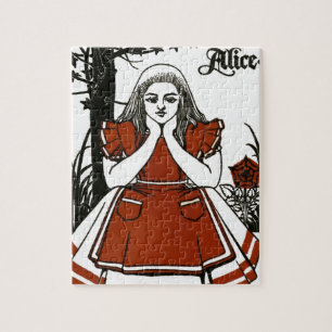 Alice In Wonderland; A Play. Alice Jigsaw Puzzle