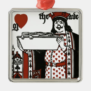 Alice In Wonderland; A Play. The Knave Of Hearts Metal Tree Decoration