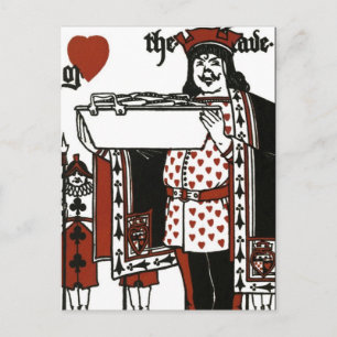 Alice In Wonderland; A Play. The Knave Of Hearts Postcard