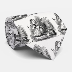 Alice in Wonderland, Alice and the Kitten - Dreams Tie