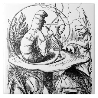 Alice In Wonderland - Alice Meets the Caterpillar Tile