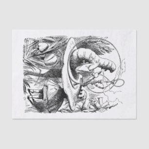 Alice In Wonderland - Alice Meets the Caterpillar Tissue Paper