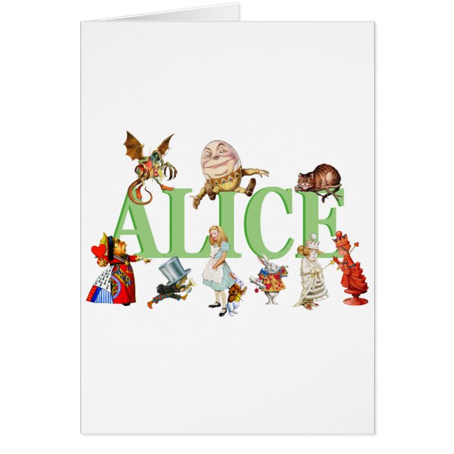 Alice in Wonderland and Friends (Front)