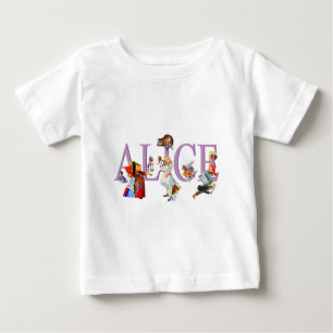 Alice in Wonderland and Friends Baby T-Shirt