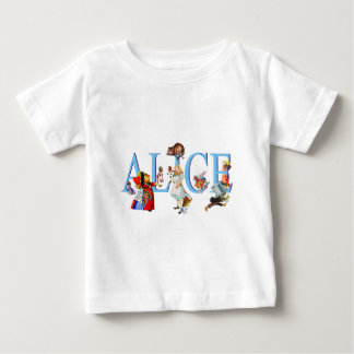 Alice in Wonderland and Friends Baby T-Shirt