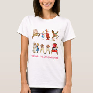 Alice in Wonderland and Her Friends. T-Shirt
