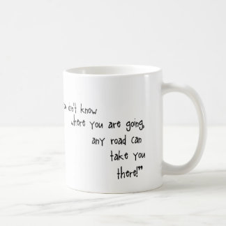Alice in Wonderland Any road can take you mug