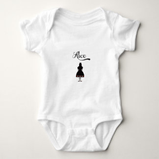 Alice In Wonderland Baby Bodysuit