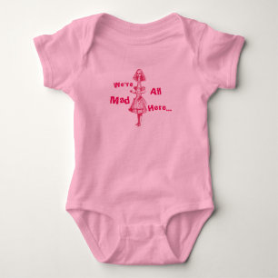 Alice in Wonderland Baby Bodysuit