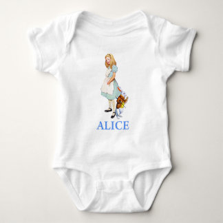 ALICE IN WONDERLAND BABY BODYSUIT